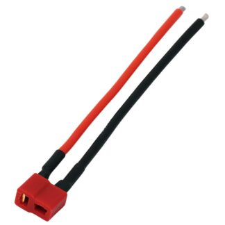 T Plug (мама) на кабеле 16AWG (10 см)