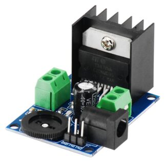 Усилитель звука TDA7266 с регулятором громкости (2 х 7 Вт) с регулятором громкости