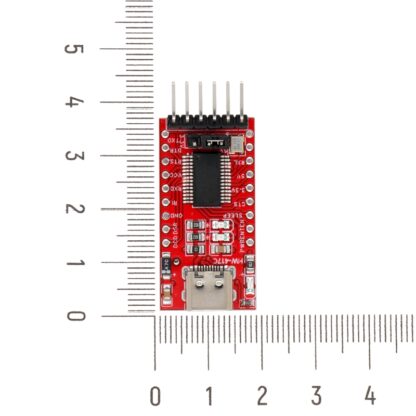 USB – UART TTL преобразователь на FT232RL (красный)