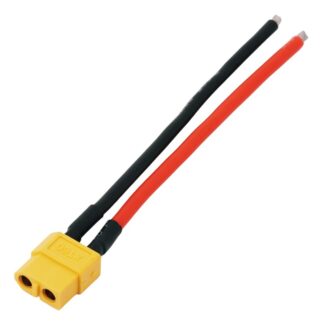 XT60 (мама) на кабеле 14AWG (10 см)