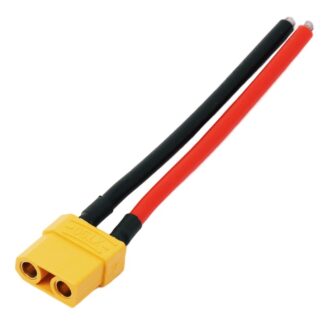 XT90 (мама) на кабеле 12AWG (10 см)