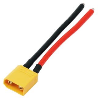 XT90 (папа) на кабеле 12AWG (10 см)