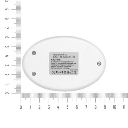 USB зарядное устройство для аккумуляторов 9V (Ni-MH, Ni-Cd)