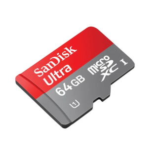 Карта памяти Micro SDHC SanDisk, класс 10 (64GB)
