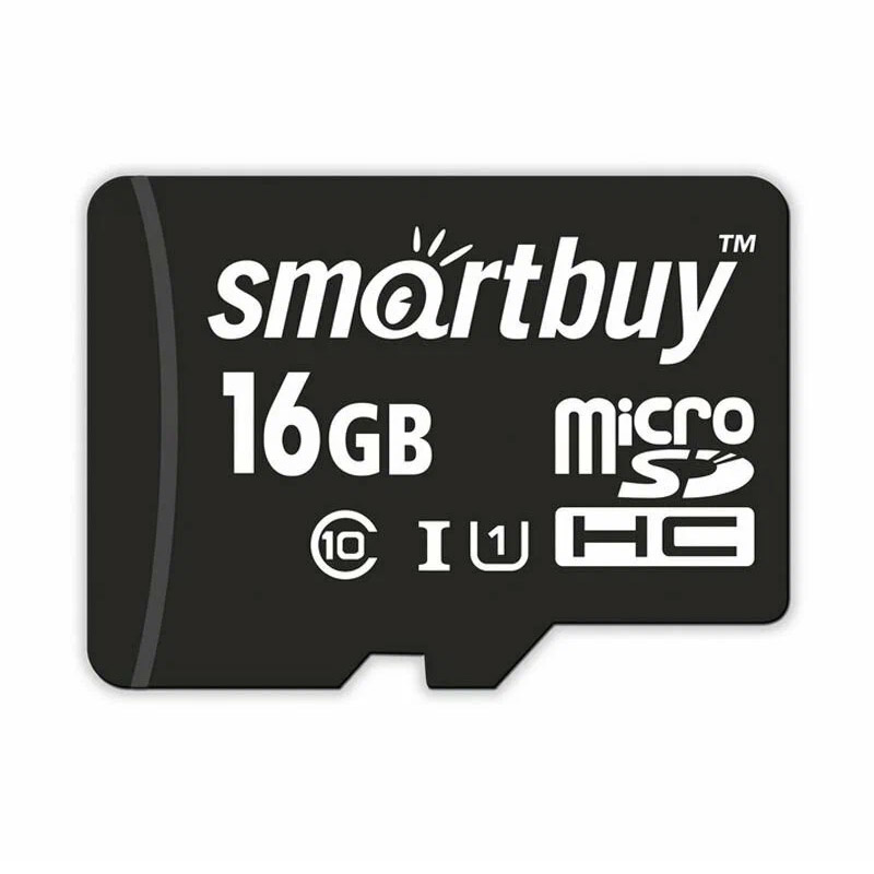 Карта памяти Micro SDHC Smartbuy, класс 10 (16GB) Карта памяти Micro SDHC Smartbuy, класс 10 (16GB)