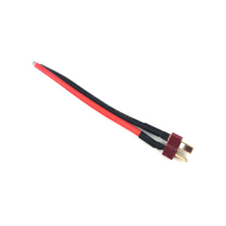 T Plug (папа) на кабеле 16AWG (10 см)