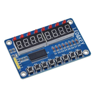 Модуль индикации и управления на TM1638
