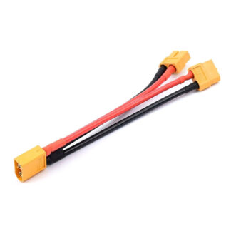 Переходник XT60 (папа) – 2×XT60 (мама) на кабеле (10 см)